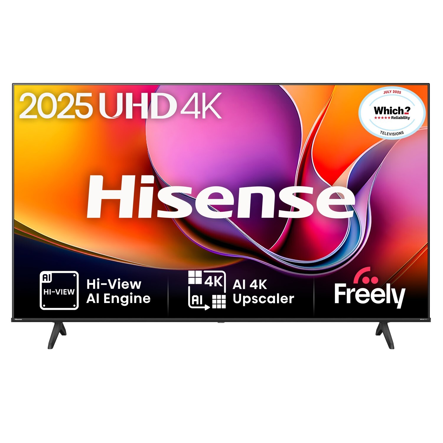 Image of Hisense 43a6qt – 43 Inch – 4k Uhd Smart Tv – Hdr – Dolby Vision – Hi-view Ai Engine