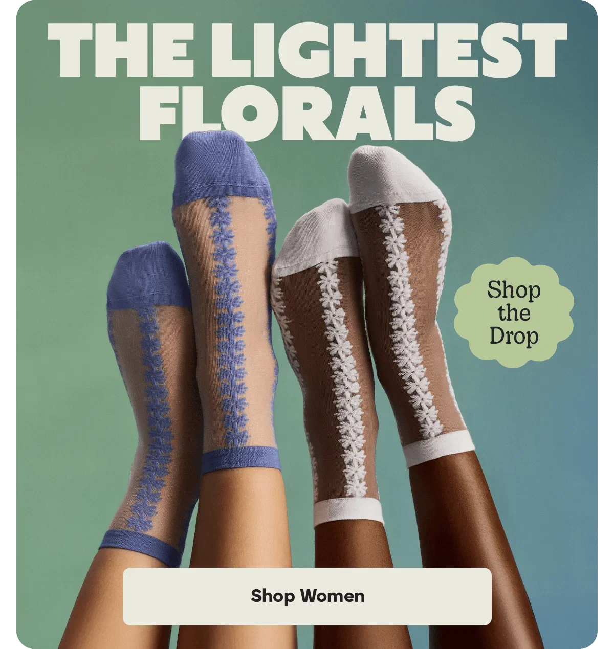 The Lightest Florals. Shop the Drop. Shop Women.