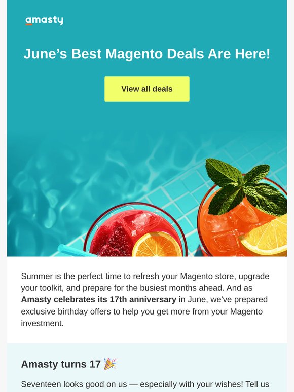 ☀️ June Special Offers: 2x Loyalty Discount, 17% Anniversary Discount & 15% Off Renewals