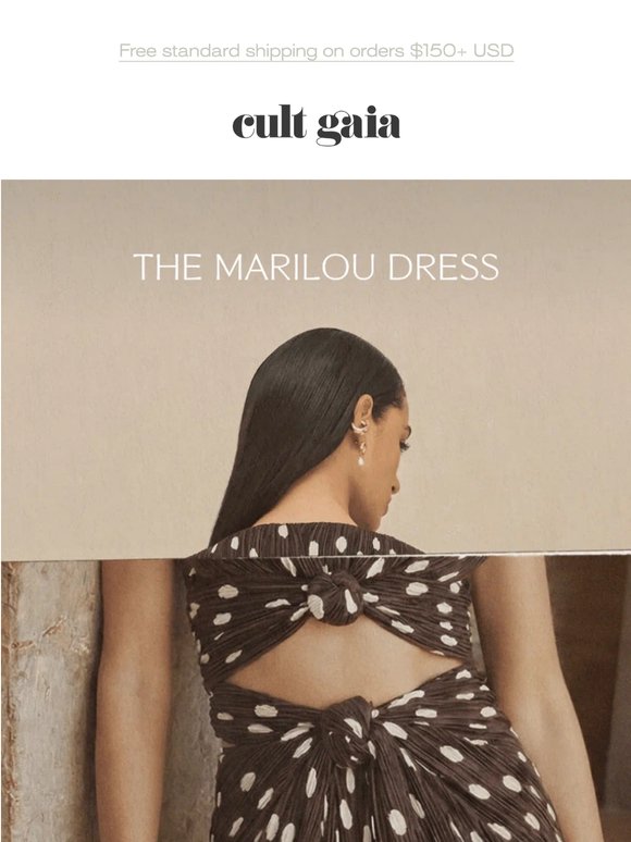 INTRODUCING THE MARILOU DRESS