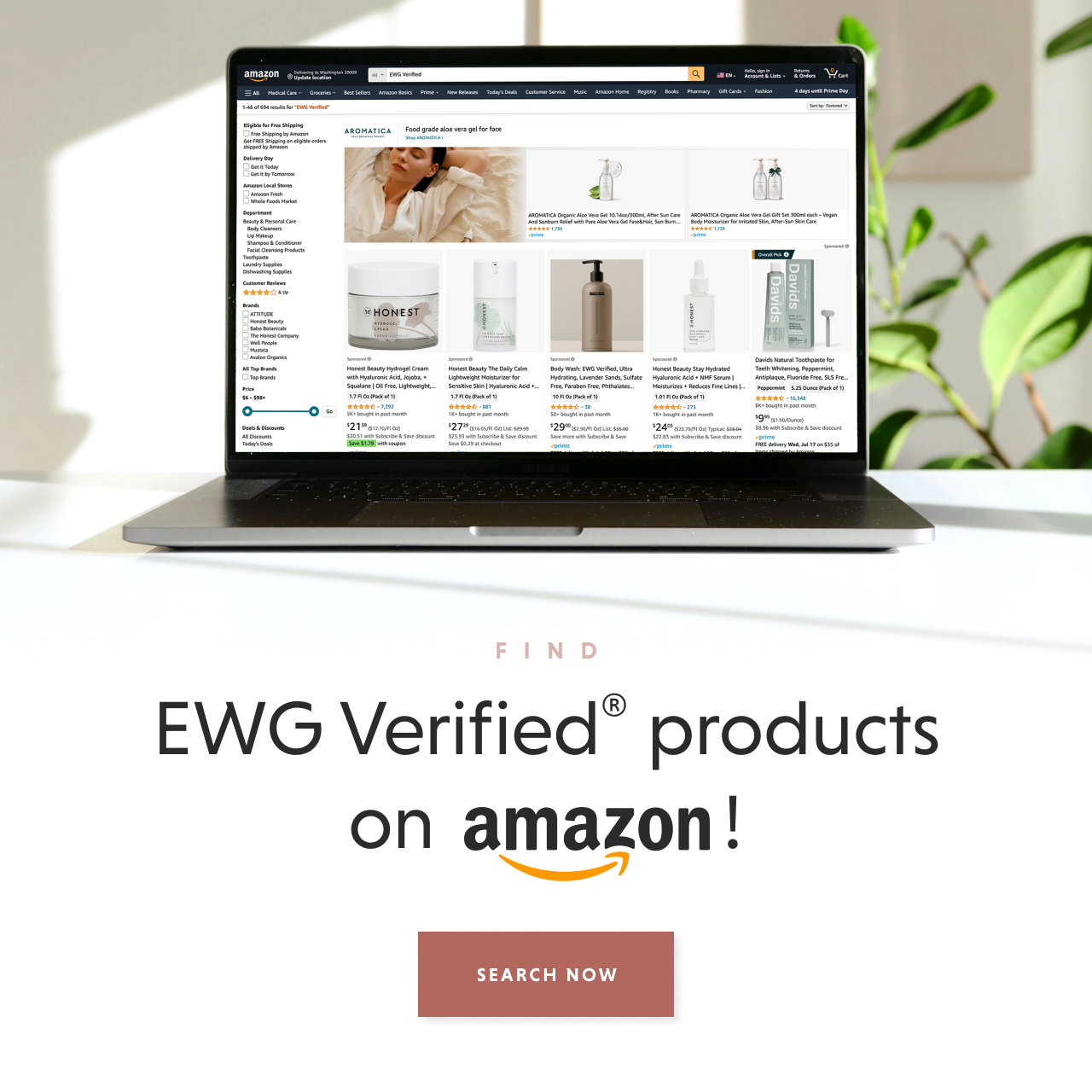 EWG Verified products on Amazon - SEARCH