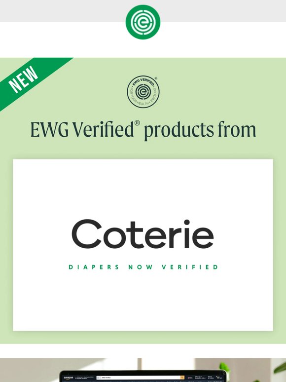 NEW: EWG Verified® products