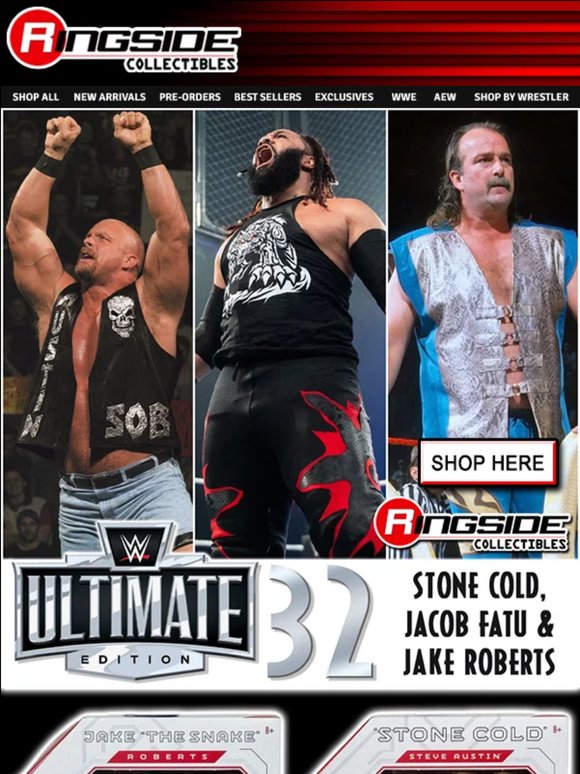 WWE Ultimate Edition 32 has arrived!