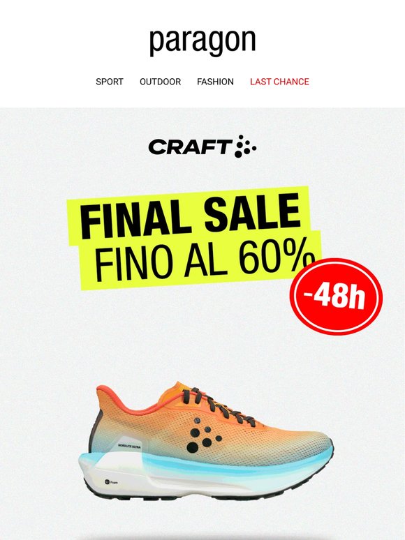 🚨 CRAFT FINAL SALE – ULTIME 48h