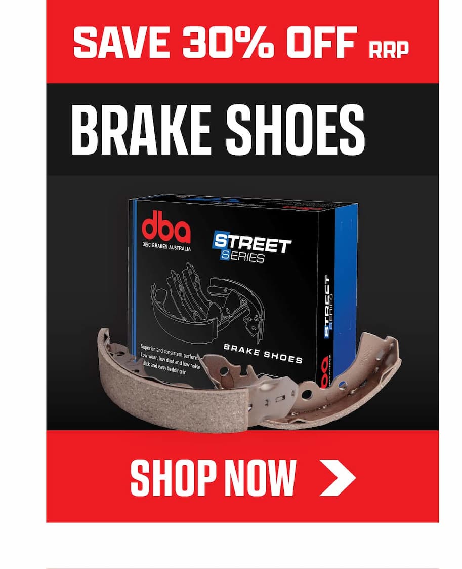 SAVE 30% OFF BRAKE SHOES