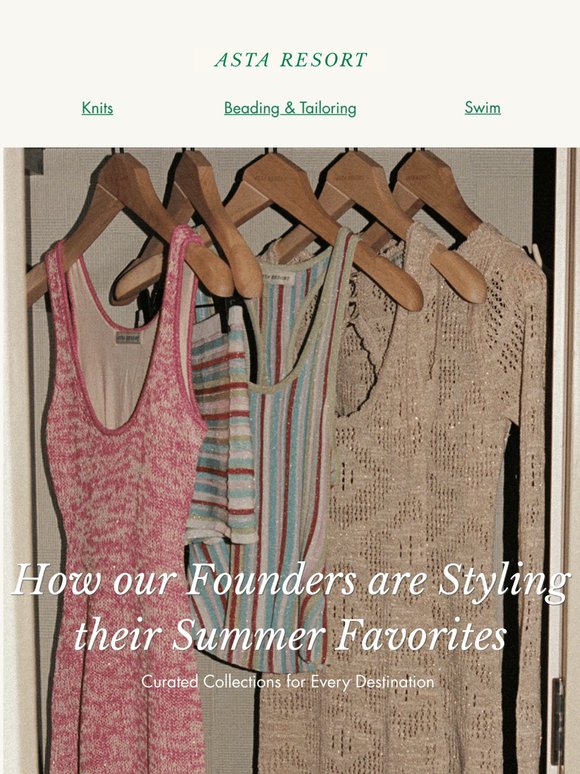 Discover our Founder's European Summer Wardrobe