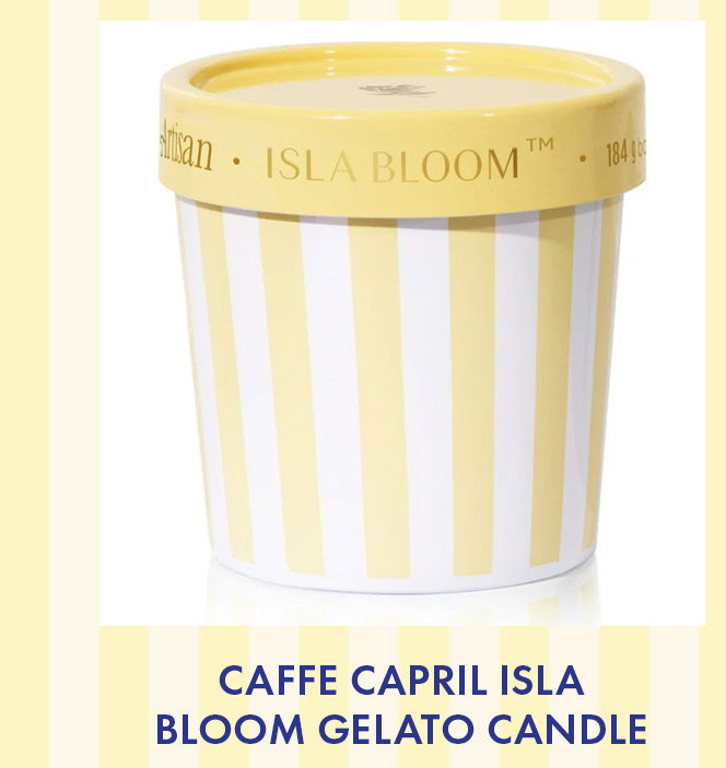 Caffe Capril Isla Bloom Gelato Candle