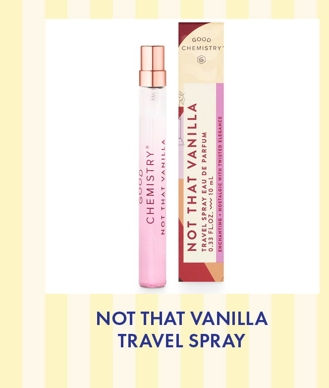 Not That Vanilla Travel Spray