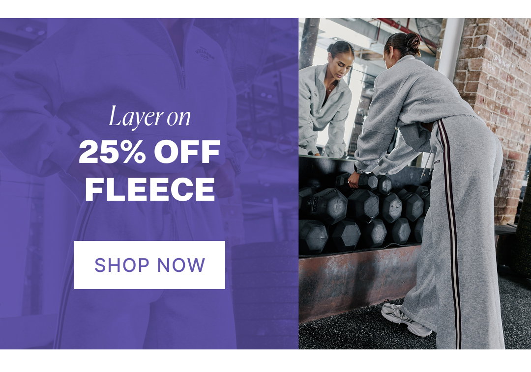 25% OFF Fleece