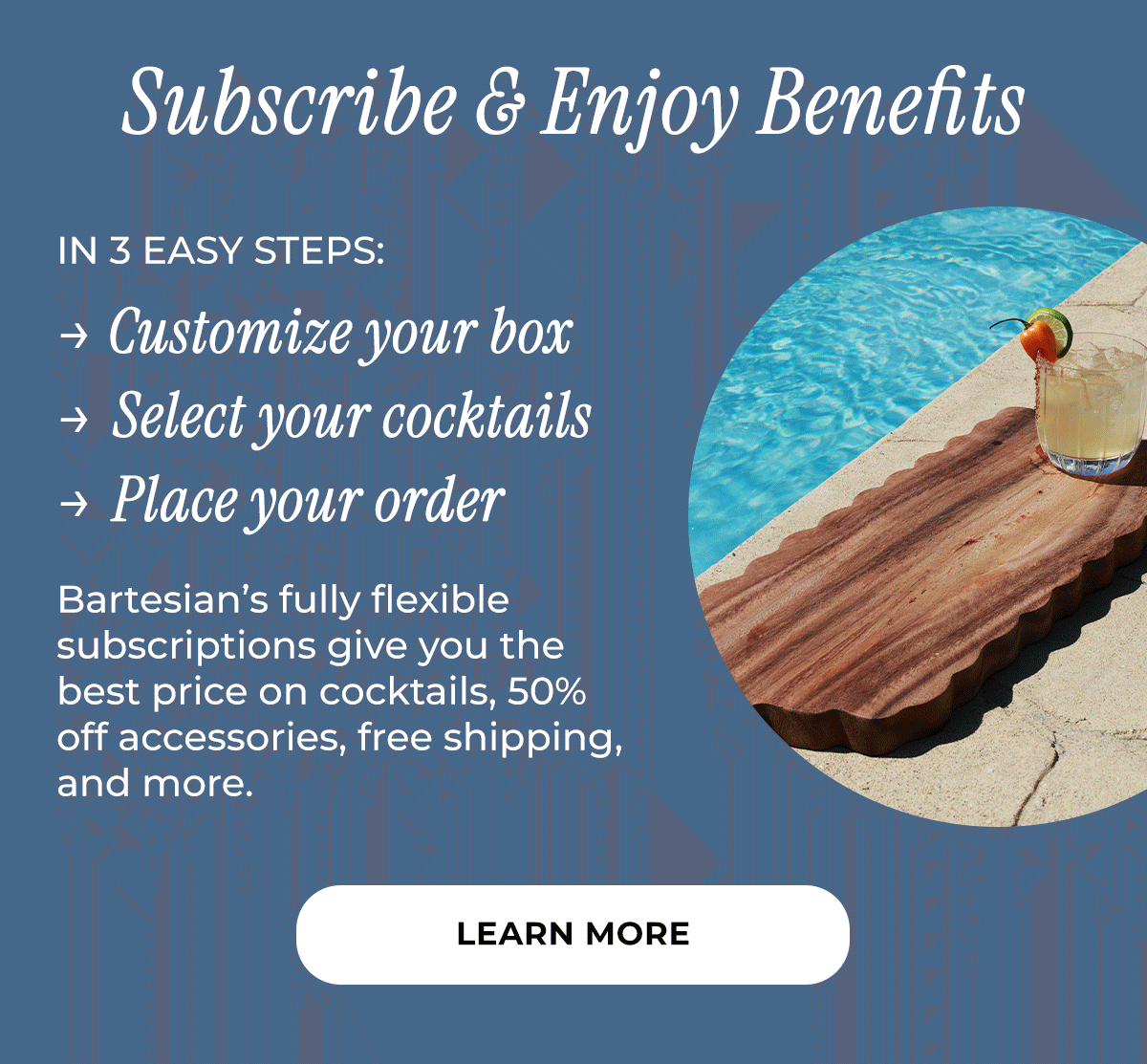Subscribe & Enjoy Benefits