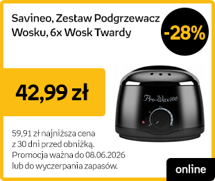 Savineo, Zestaw Podgrzewacz Wosku, 6x Wosk Twardy