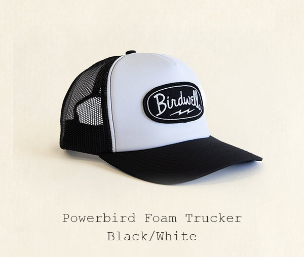 Powerbird Foam Trucker - Black/White