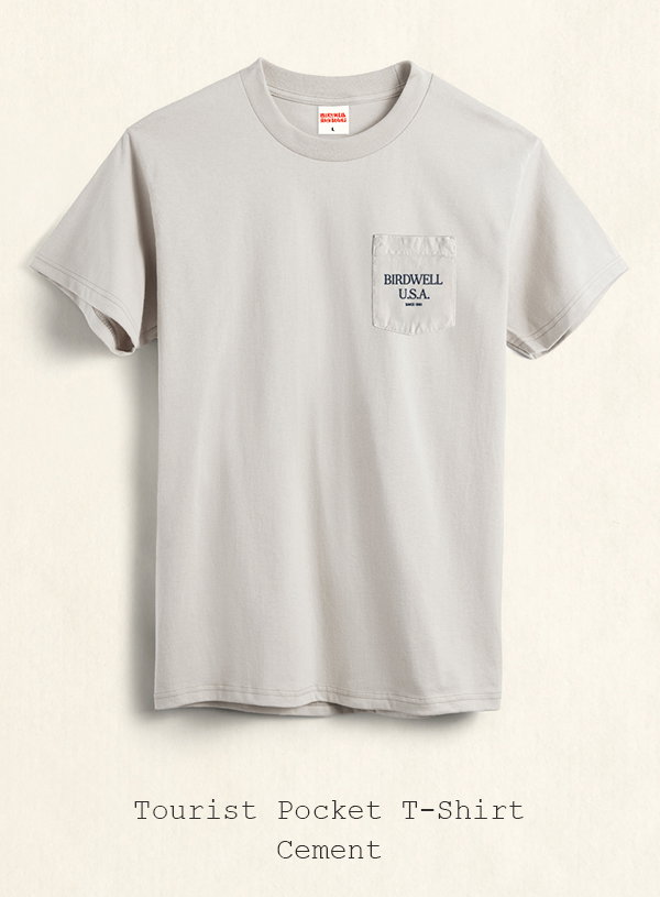 Tourist Pocket T-Shirt - Cement