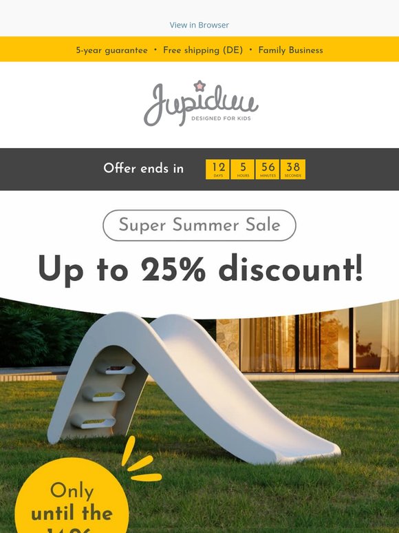 ☀️ Super Summer Sale: Save now at Jupiduu