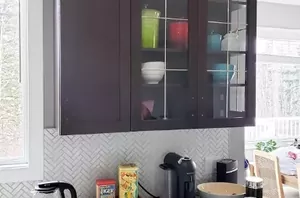 Why she takes down one of her kitchen cabinets (but not all of them!)