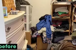If your closet is as bad as this one, there's something you really need to see...