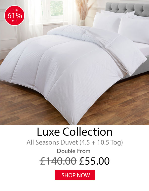 Luxe Collection All Seasons Duvet (4.5 + 10.5 Tog)