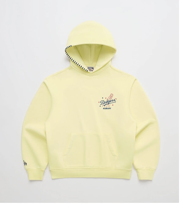 Dodgers Stars Fleece Hoodie - Lemon Grove