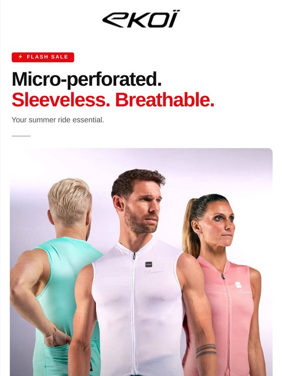 Flash Sale: Gear Up for the Heat