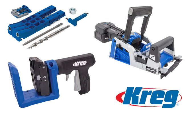 Kreg jigs and joiner