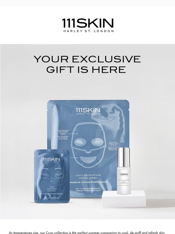Your complimentary Cryo gift awaits