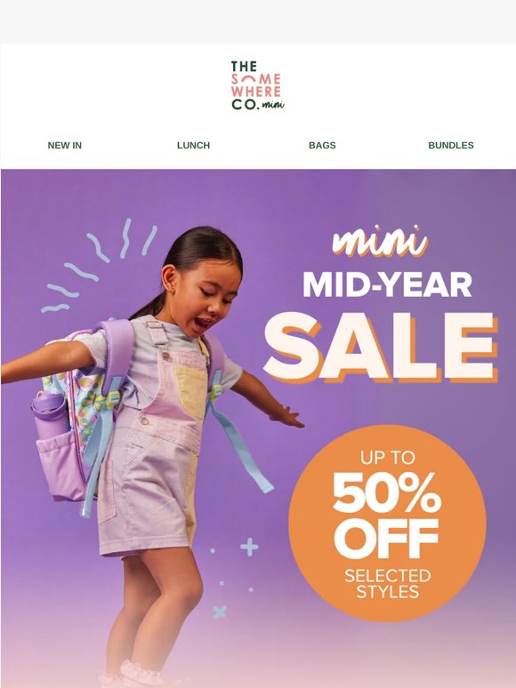 Mini Mid-Year Sale is coming!