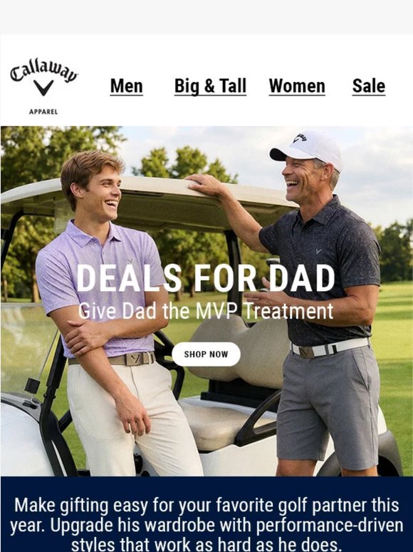 Tee up the Perfect Gift for Father’s Day