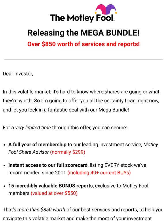 Announcing the MEGA BUNDLE