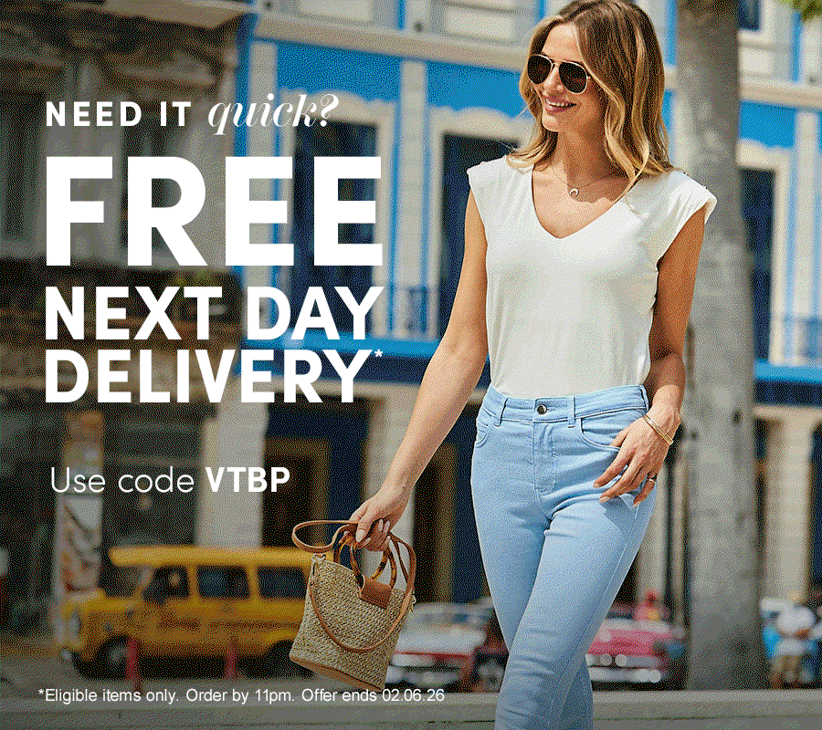 Free next day delivery