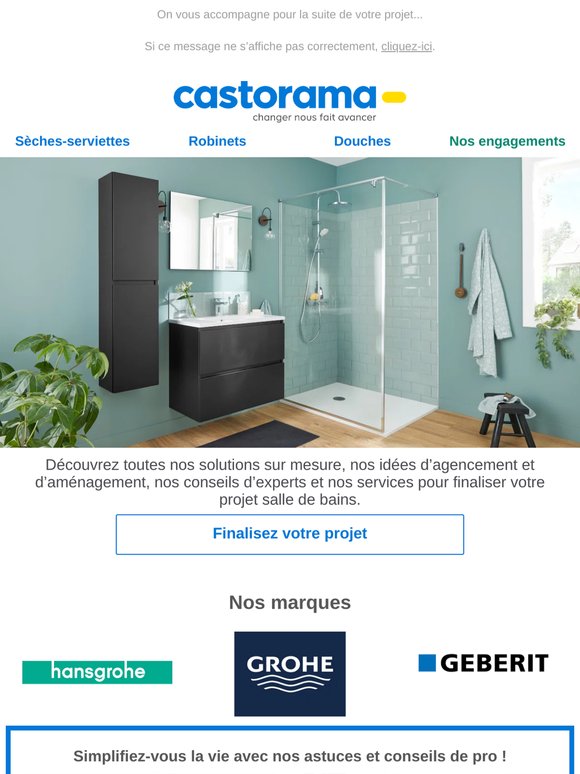 Finalisez en beauté votre projet salle de bains