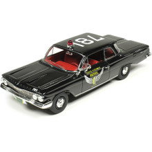 1961 Chevrolet Biscayne - Ohio Highway Patrol 1:43 Scale Cast Resin Model Car by Goldvarg Collection