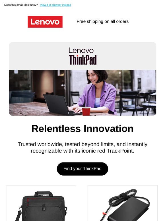 Millions trust ThinkPad. Which one will you pick?
