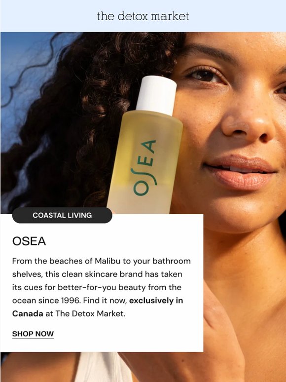 Meet OSEA—Clean Californian Beauty, Exclusive To The Detox Market