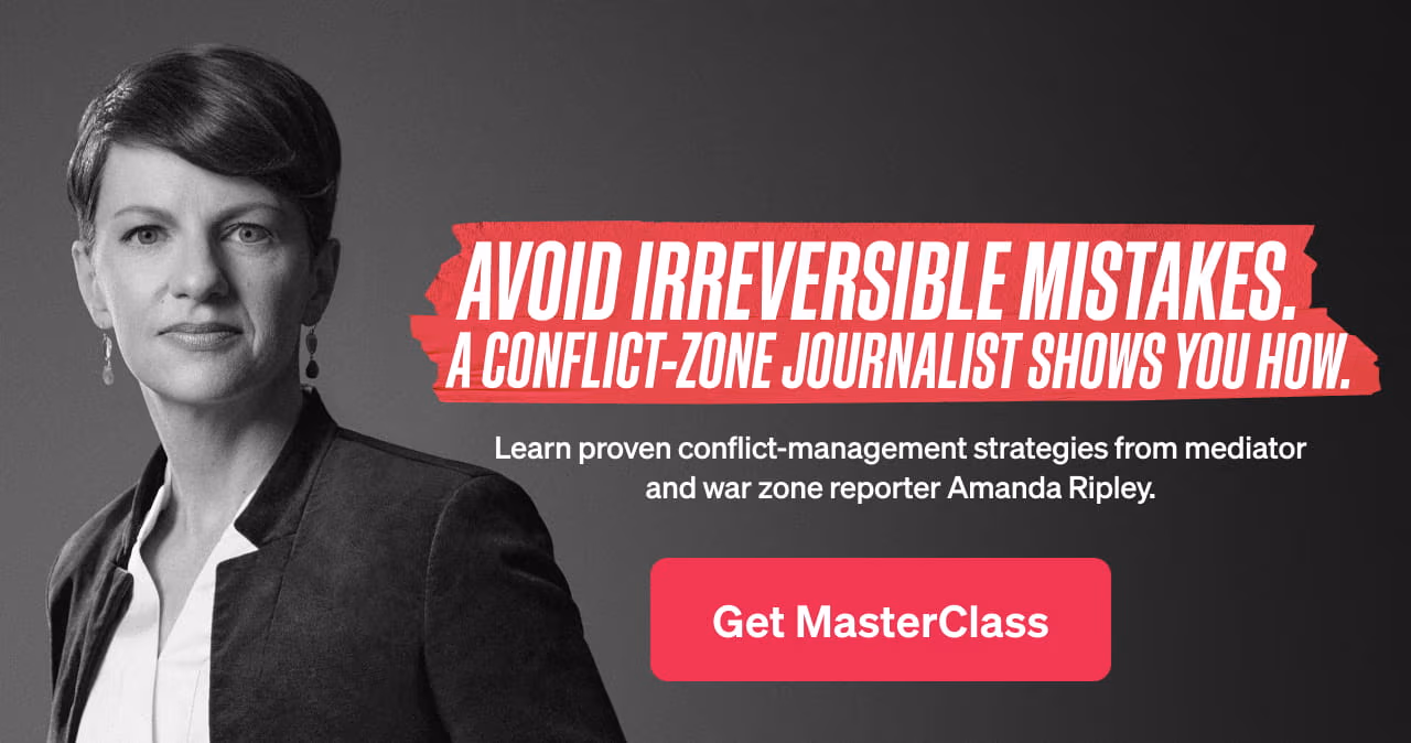 Avoid irreversible mistakes.