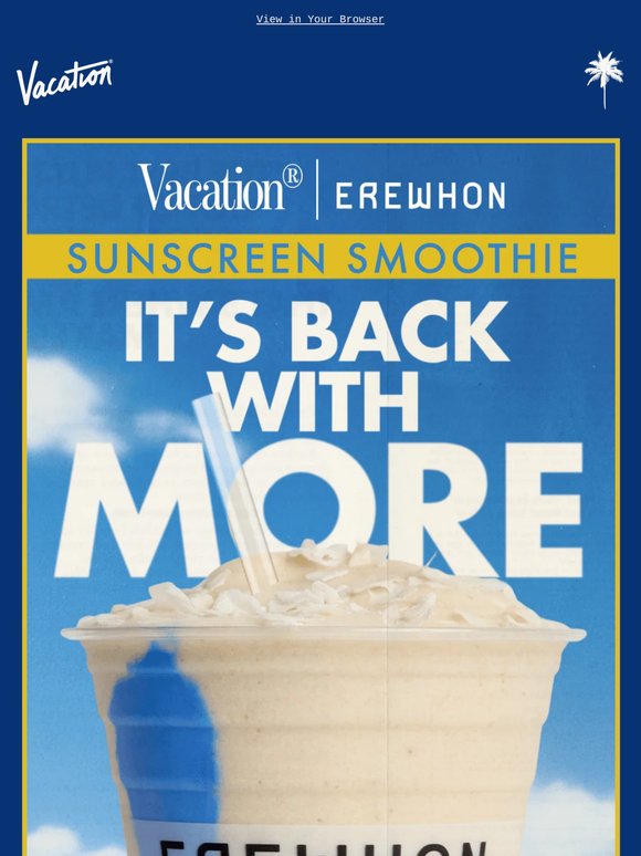 🥤 NEW: Erewhon Sunscreen Smoothie Vol. III