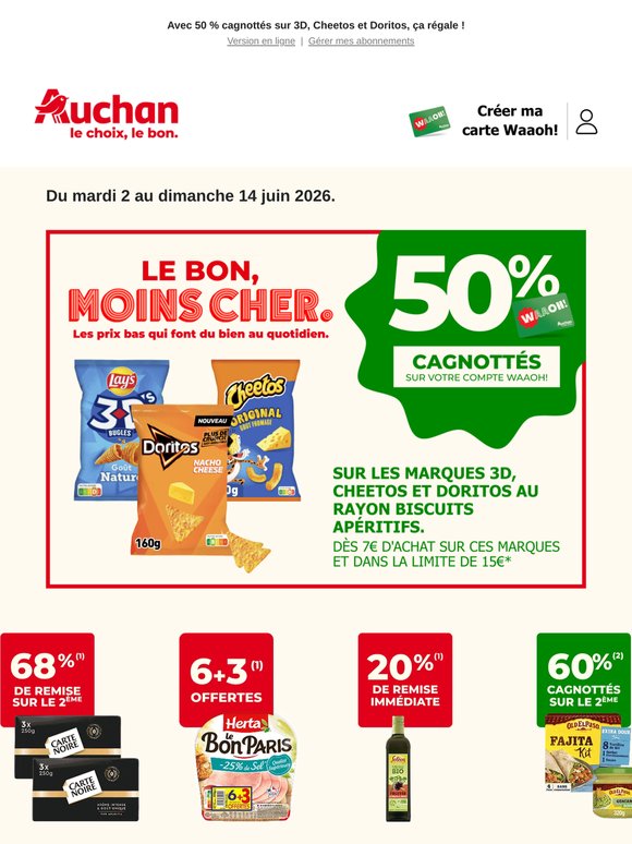 🤑 L'apéro passe en promo...