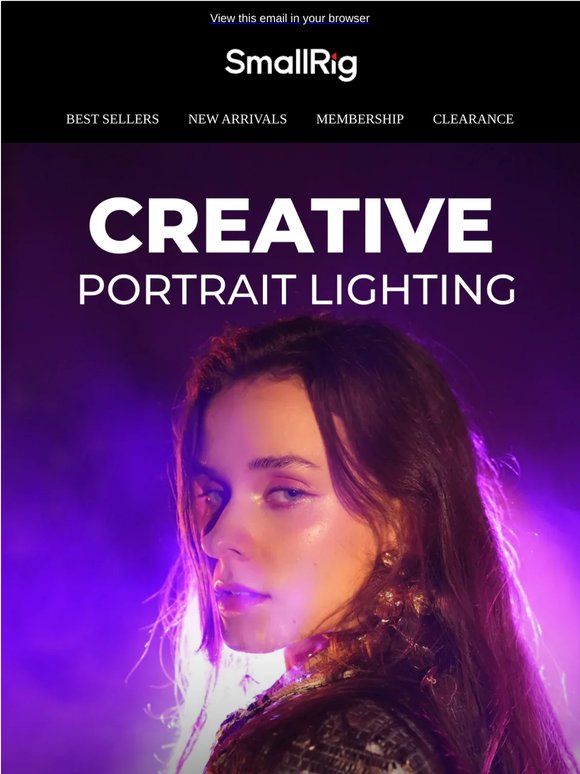 Unlock Creative Portrait Lighting with the RF20. 🔦