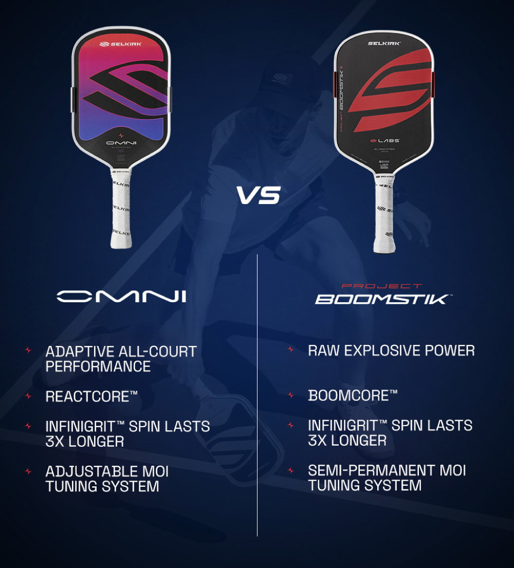 OMNI Paddle vs Project BOOMSTICK Paddle