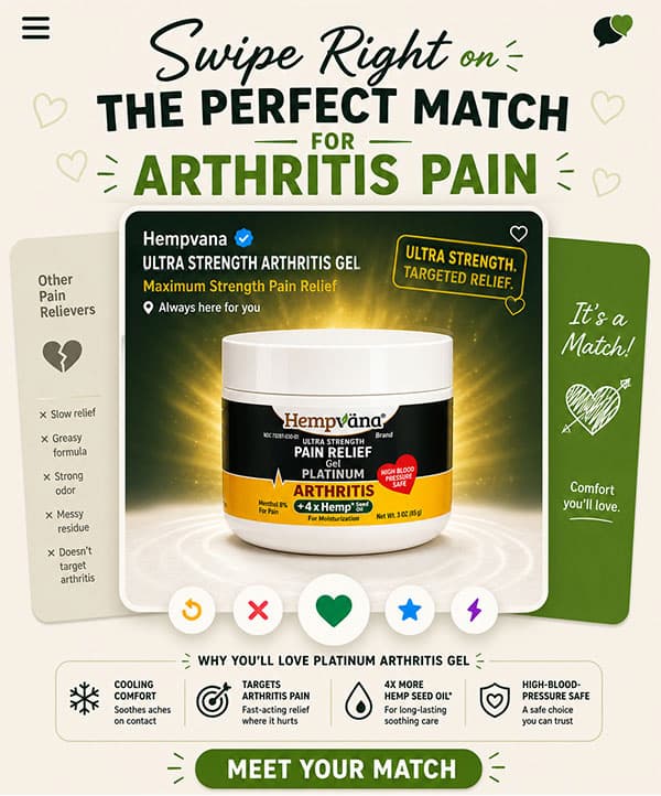 The Perfect Match for Arthritis Pain