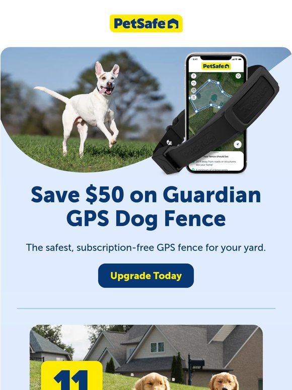 $50 OFF the Guardian GPS Dog Fence