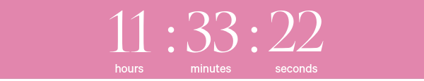 Countdown timer.