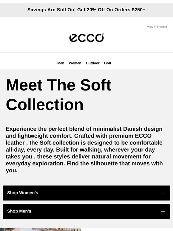 Find Your Perfect Fit In The Soft Collection