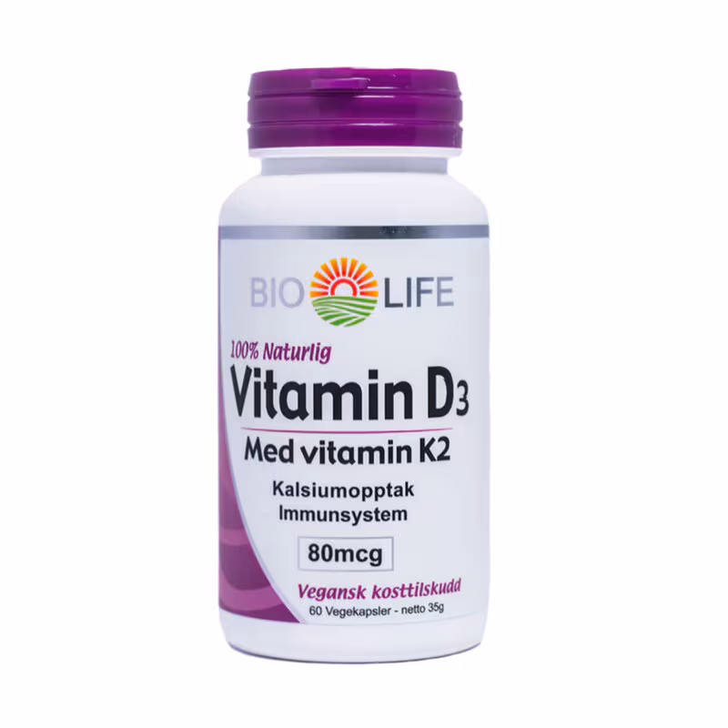 BIO LIFE | BIO LIFE VITAMIN D3+K2