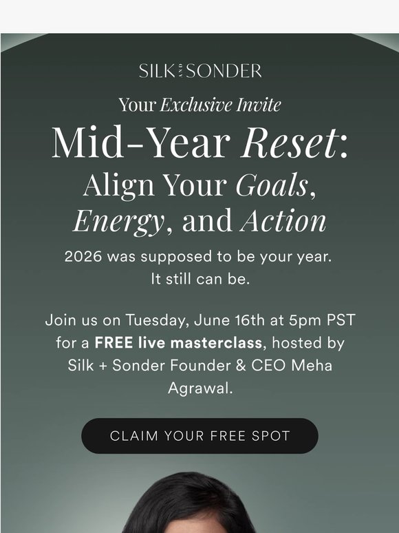 Don't miss your free Mid-Year Reset  📅