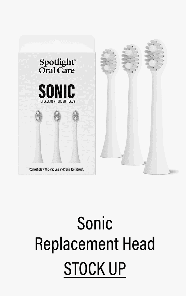 Sonic Replacement Head
