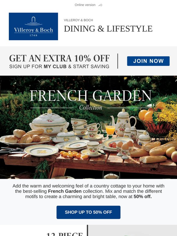 French Garden: Pattern of the Month