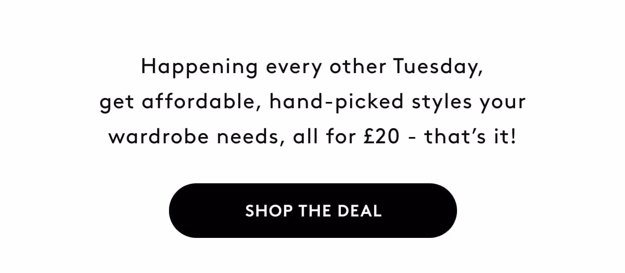 Happening every other Tuesday. Shop the deal