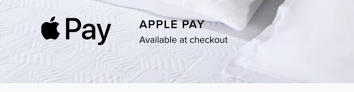 Apple pay available at checkout