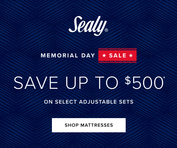 Save up to $1000 on best selling mattresses