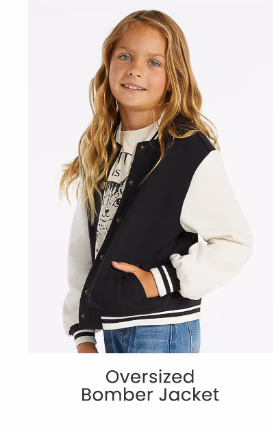 Oversized Bomber Jacket